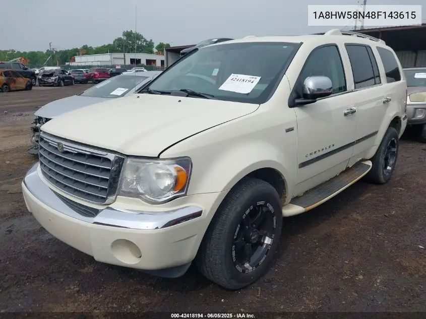 2008 Chrysler Aspen Limited VIN: 1A8HW58N48F143615 Lot: 42418194