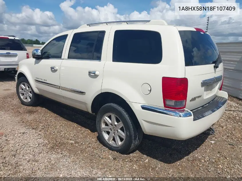 2008 Chrysler Aspen Limited VIN: 1A8HX58N18F107409 Lot: 42505930