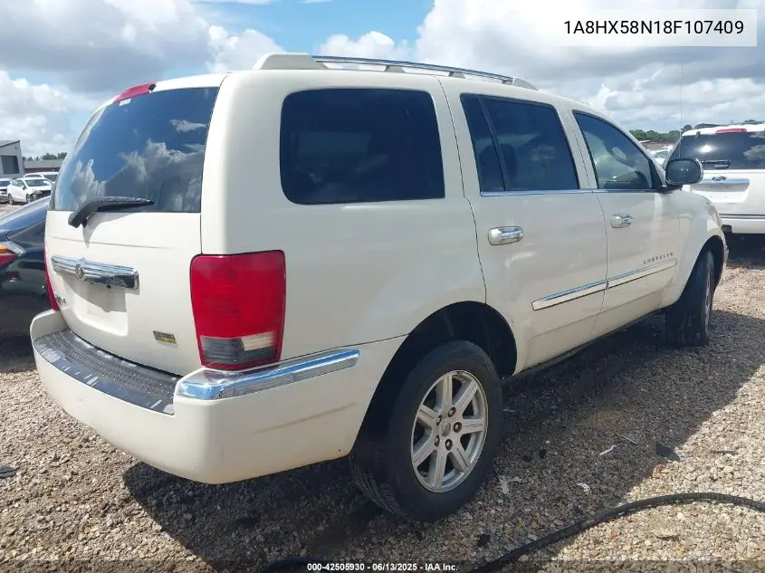 2008 Chrysler Aspen Limited VIN: 1A8HX58N18F107409 Lot: 42505930