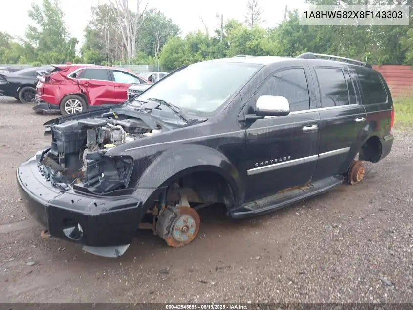 2008 Chrysler Aspen Limited VIN: 1A8HW582X8F143303 Lot: 42545855