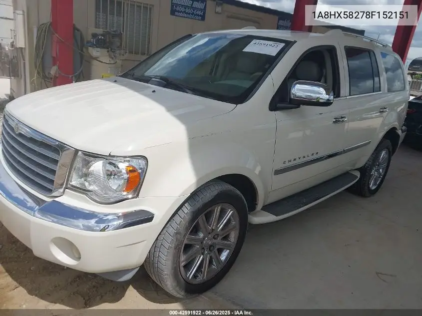 2008 Chrysler Aspen Limited VIN: 1A8HX58278F152151 Lot: 42591922