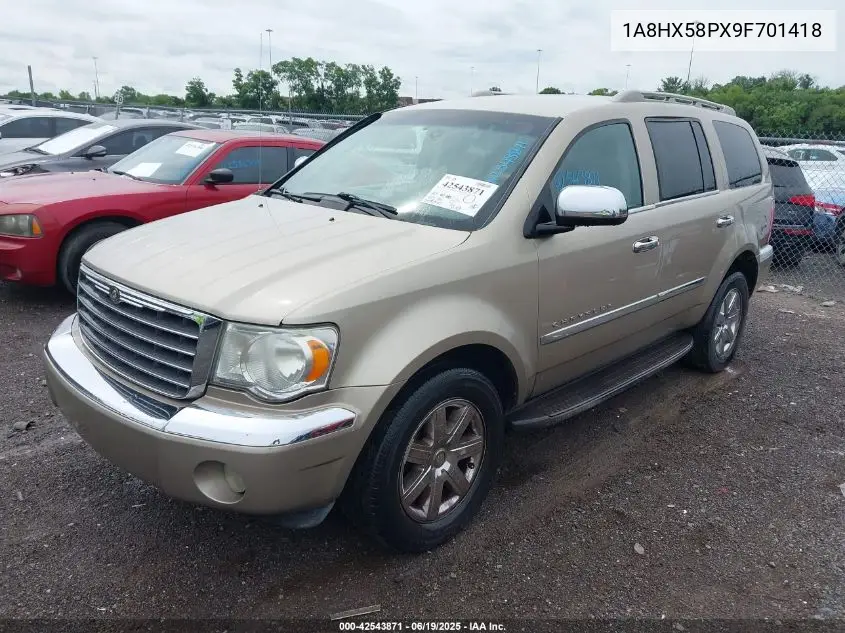 2009 Chrysler Aspen Limited VIN: 1A8HX58PX9F701418 Lot: 42543871
