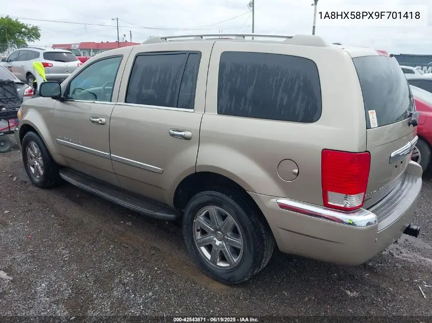 2009 Chrysler Aspen Limited VIN: 1A8HX58PX9F701418 Lot: 42543871