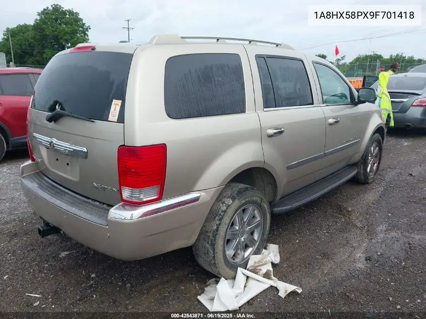 2009 Chrysler Aspen Limited VIN: 1A8HX58PX9F701418 Lot: 42543871