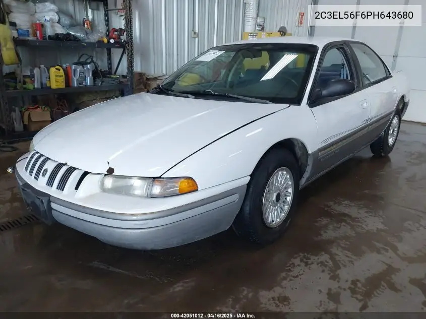 1993 Chrysler Concorde VIN: 2C3EL56F6PH643680 Lot: 42051012