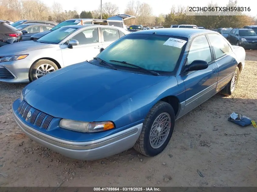 1995 Chrysler Concorde VIN: 2C3HD56TXSH598316 Lot: 41789864