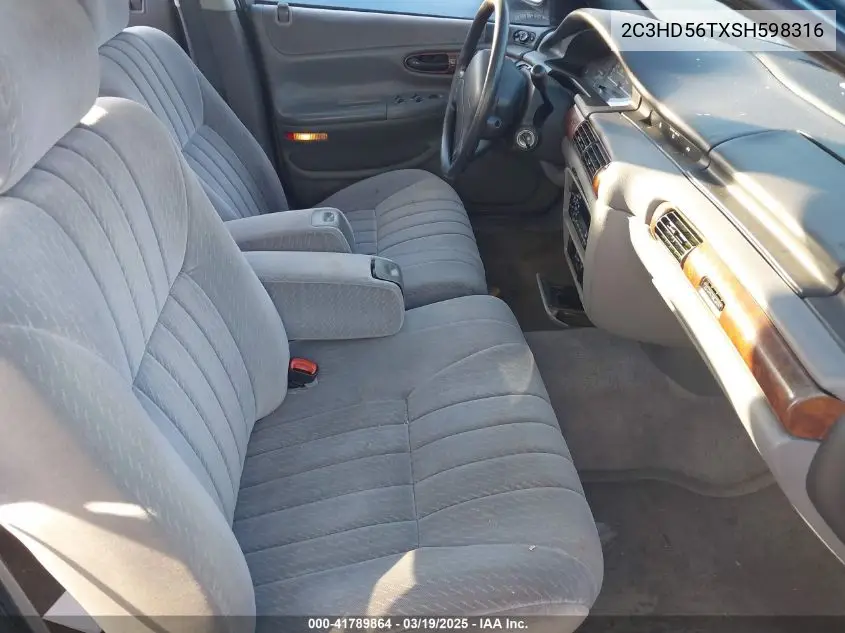 1995 Chrysler Concorde VIN: 2C3HD56TXSH598316 Lot: 41789864