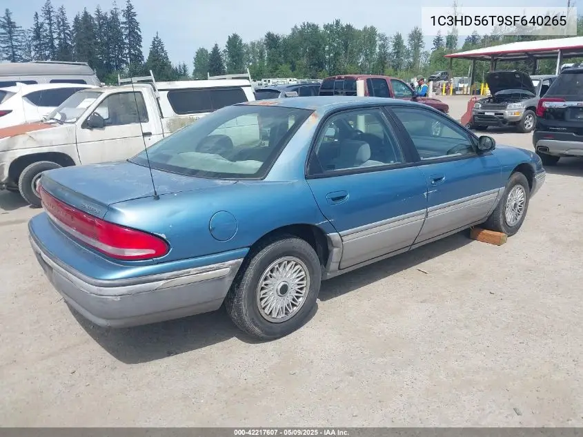 1995 Chrysler Concorde VIN: 1C3HD56T9SF640265 Lot: 42217607