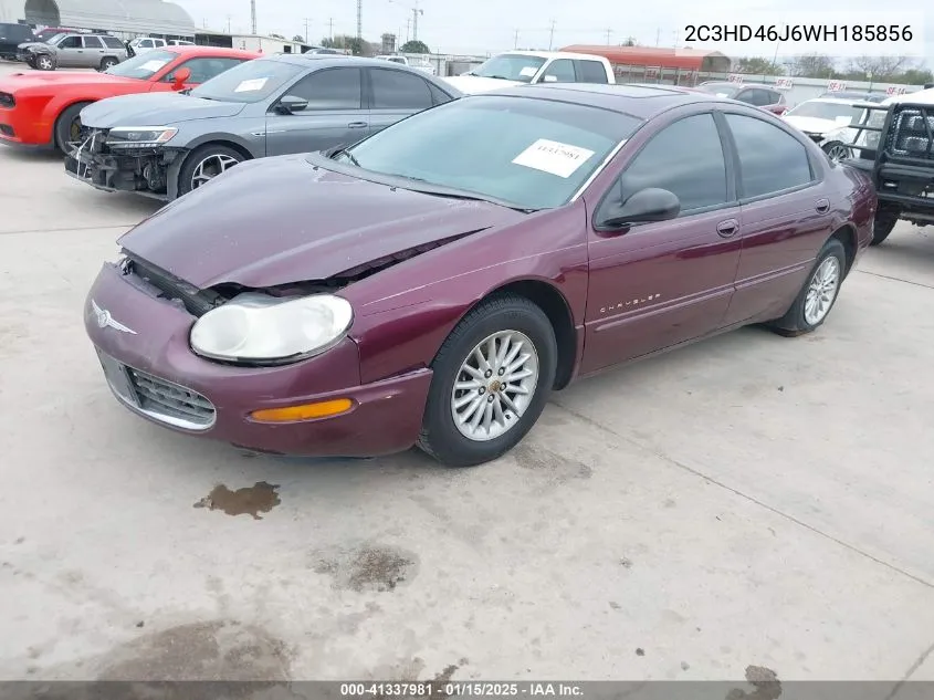 1998 Chrysler Concorde Lx VIN: 2C3HD46J6WH185856 Lot: 41337981