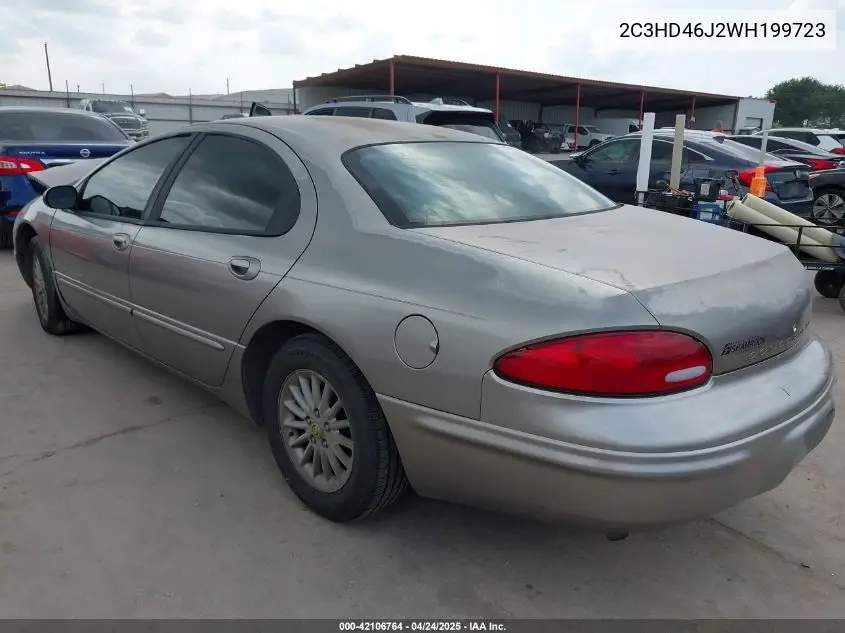 1998 Chrysler Concorde Lx VIN: 2C3HD46J2WH199723 Lot: 42106764