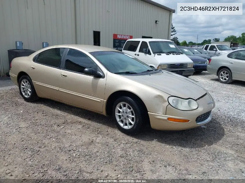 1999 Chrysler Concorde Lx VIN: 2C3HD46R2XH721824 Lot: 42197196