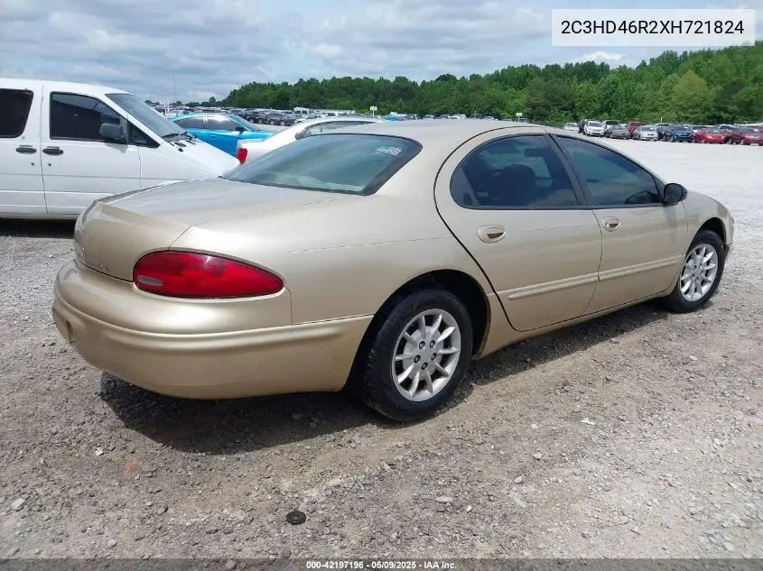 1999 Chrysler Concorde Lx VIN: 2C3HD46R2XH721824 Lot: 42197196