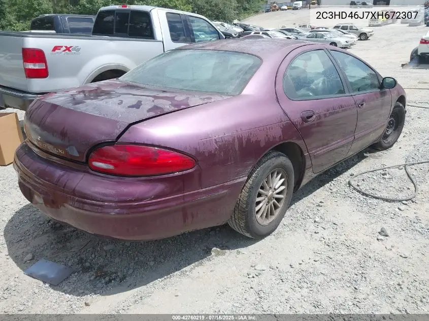 1999 Chrysler Concorde Lx VIN: 2C3HD46J7XH672307 Lot: 42760219