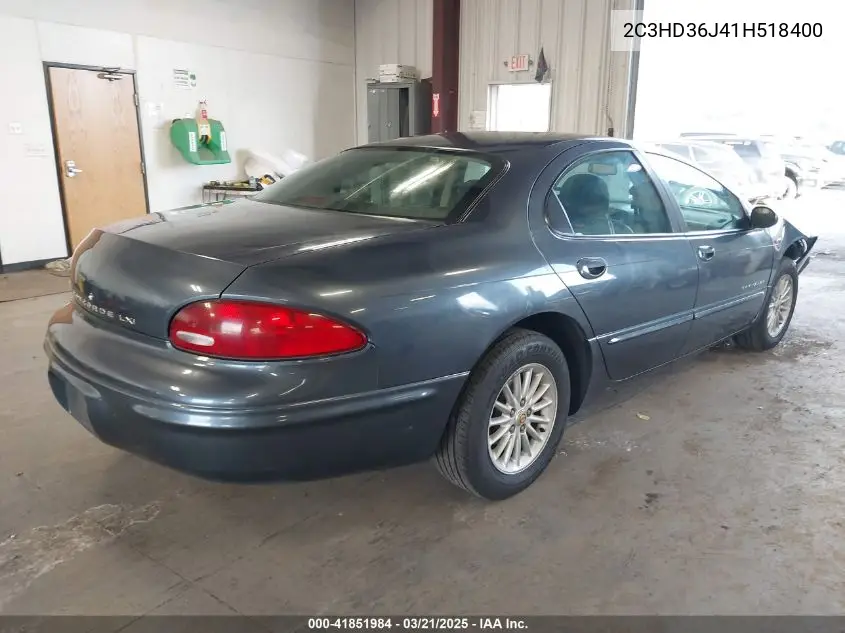 2001 Chrysler Concorde Lxi VIN: 2C3HD36J41H518400 Lot: 41851984