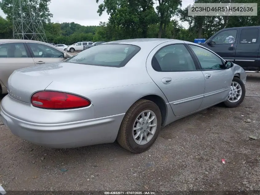 2c3hd46r51h542636 2C3HD46R51H542636 2001 Chrysler Concorde Lx