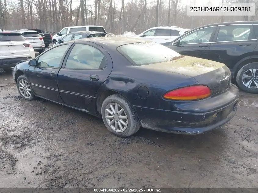 2002 Chrysler Concorde Lx VIN: 2C3HD46R42H309381 Lot: 41644202