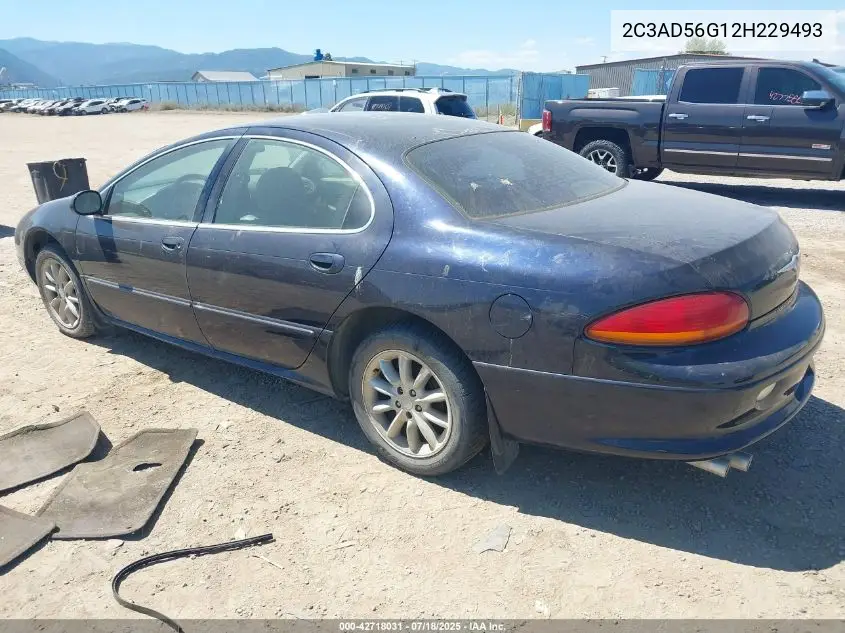 2002 Chrysler Concorde Limited VIN: 2C3AD56G12H229493 Lot: 42718031