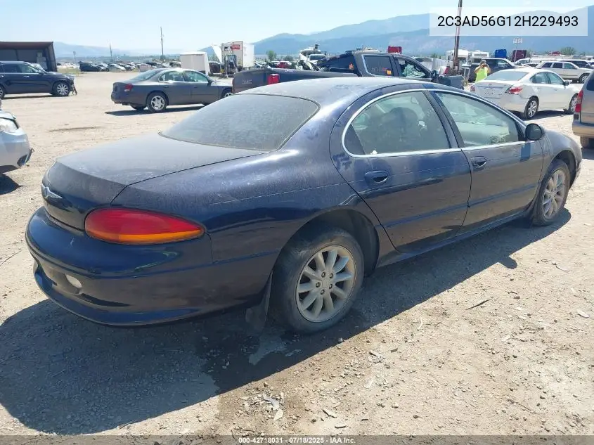 2002 Chrysler Concorde Limited VIN: 2C3AD56G12H229493 Lot: 42718031