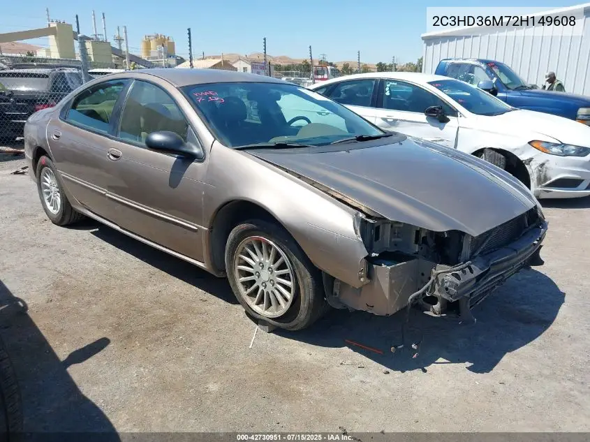 2002 Chrysler Concorde Lxi VIN: 2C3HD36M72H149608 Lot: 42730951