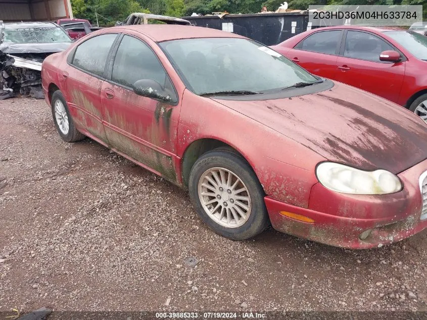 2004 Chrysler Concorde Lxi VIN: 2C3HD36M04H633784 Lot: 39885333