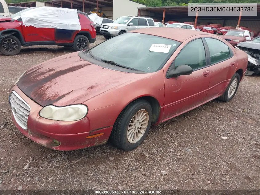 2004 Chrysler Concorde Lxi VIN: 2C3HD36M04H633784 Lot: 39885333