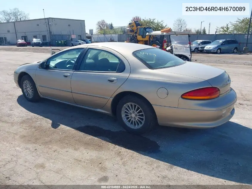 2004 Chrysler Concorde Lx VIN: 2C3HD46R04H670089 Lot: 42104959