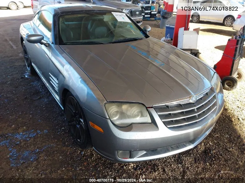 2004 Chrysler Crossfire VIN: 1C3AN69L74X013822 Lot: 40700778