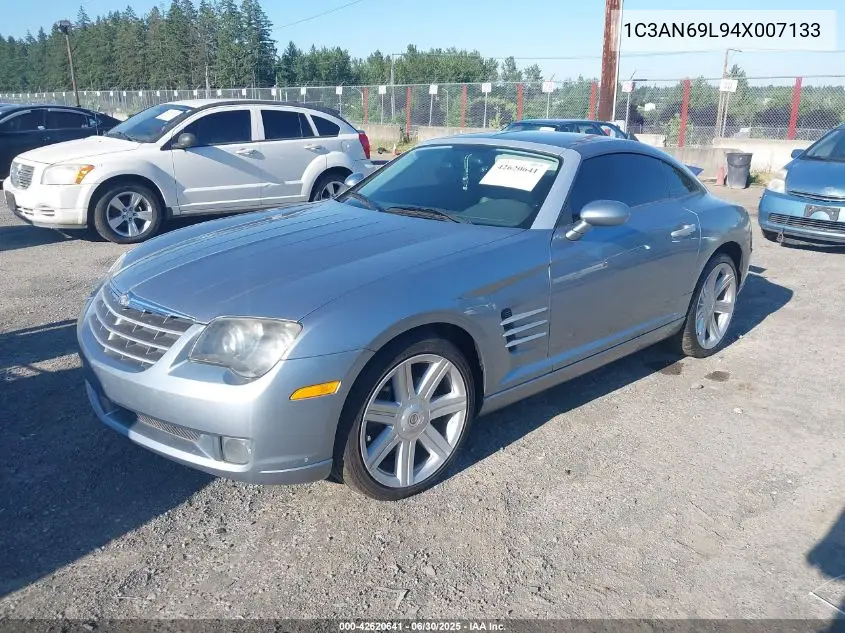 2004 Chrysler Crossfire Limited VIN: 1C3AN69L94X007133 Lot: 42620641