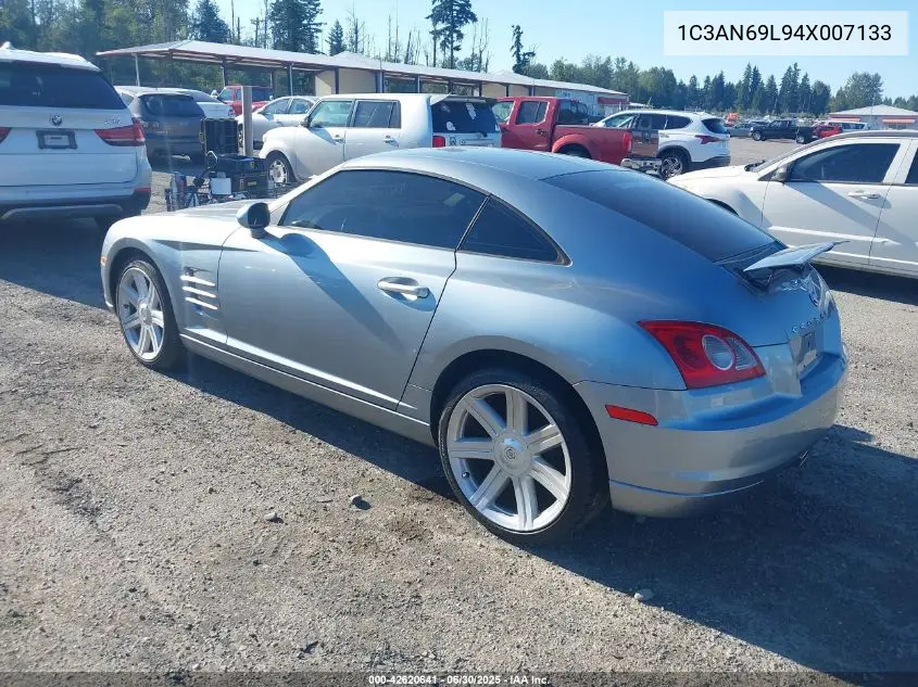 2004 Chrysler Crossfire Limited VIN: 1C3AN69L94X007133 Lot: 42620641