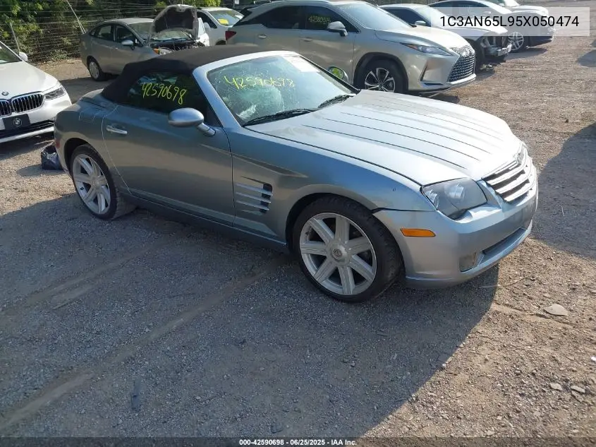 2005 Chrysler Crossfire Limited VIN: 1C3AN65L95X050474 Lot: 42590698