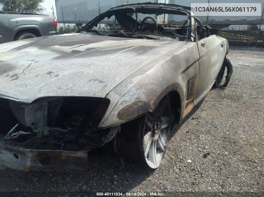 2006 Chrysler Crossfire Limited VIN: 1C3AN65L56X061179 Lot: 40111834