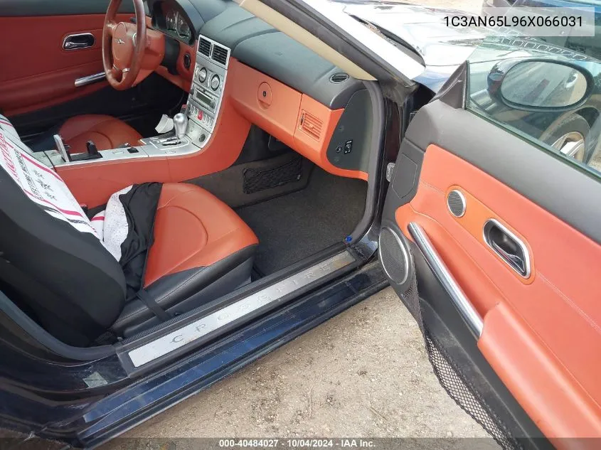 2006 Chrysler Crossfire Limited VIN: 1C3AN65L96X066031 Lot: 40484027