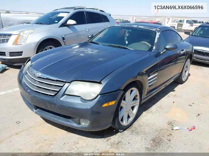 2006 Chrysler Crossfire Limited VIN: 1C3AN69LX6X066596 Lot: 42315568