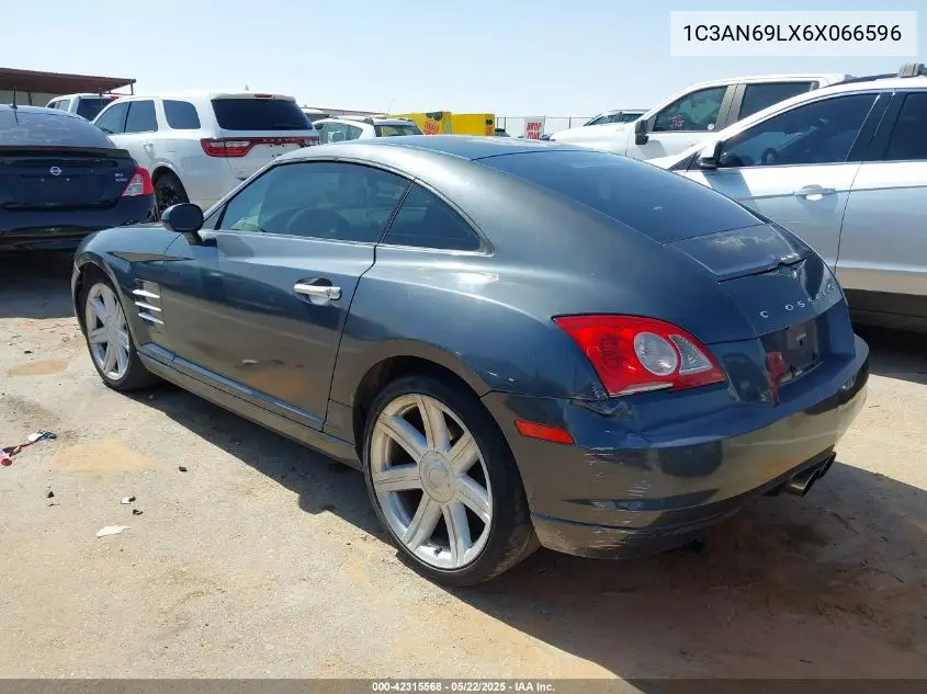 2006 Chrysler Crossfire Limited VIN: 1C3AN69LX6X066596 Lot: 42315568