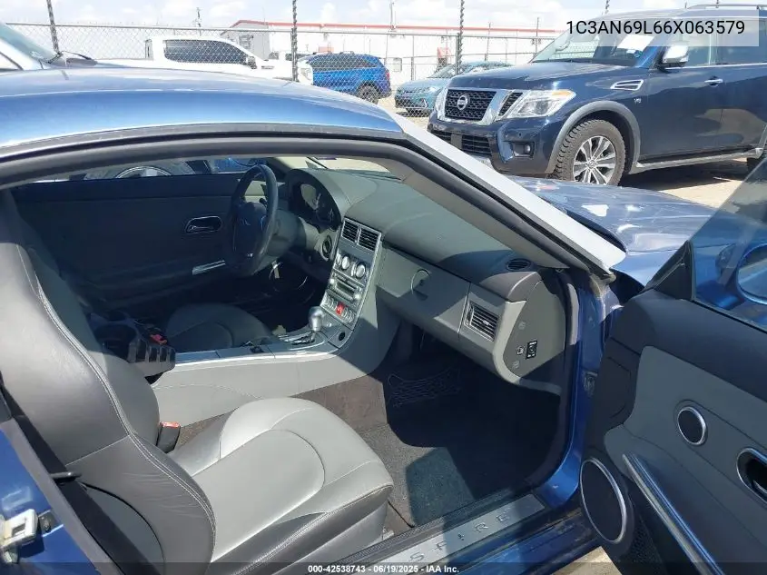 2006 Chrysler Crossfire Limited VIN: 1C3AN69L66X063579 Lot: 42538743