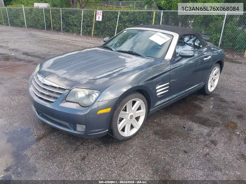 2006 Chrysler Crossfire Limited VIN: 1C3AN65L76X068084 Lot: 42586811