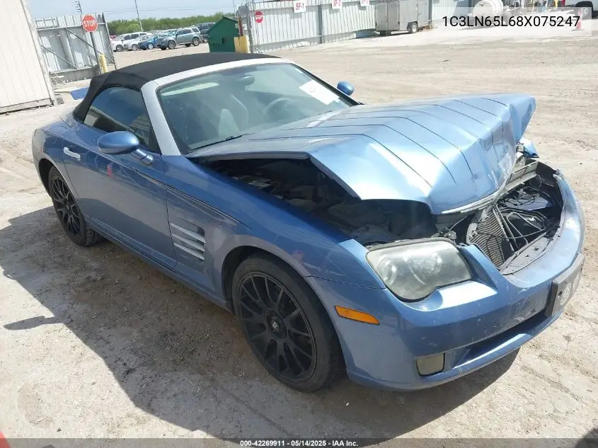2008 Chrysler Crossfire Limited VIN: 1C3LN65L68X075247 Lot: 42269911