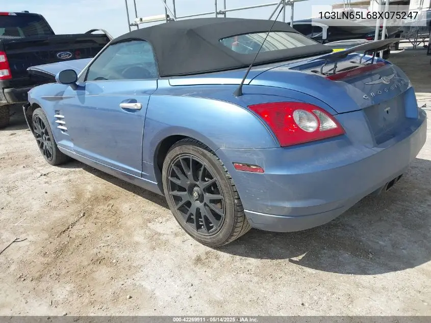 2008 Chrysler Crossfire Limited VIN: 1C3LN65L68X075247 Lot: 42269911