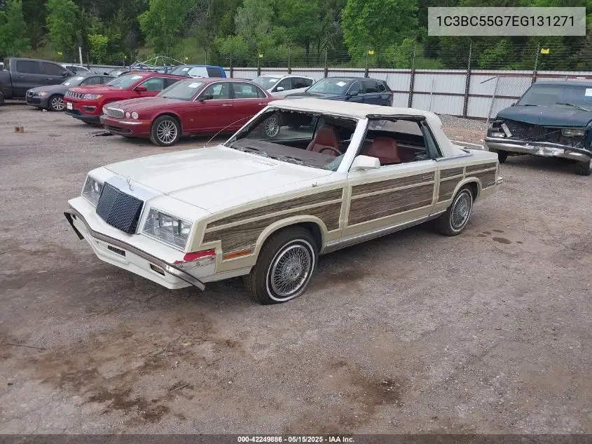 1984 Chrysler Lebaron VIN: 1C3BC55G7EG131271 Lot: 42249886