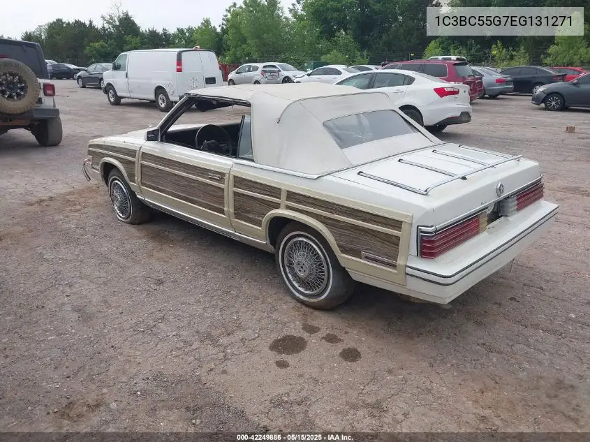 1984 Chrysler Lebaron VIN: 1C3BC55G7EG131271 Lot: 42249886
