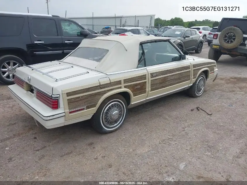 1984 Chrysler Lebaron VIN: 1C3BC55G7EG131271 Lot: 42249886
