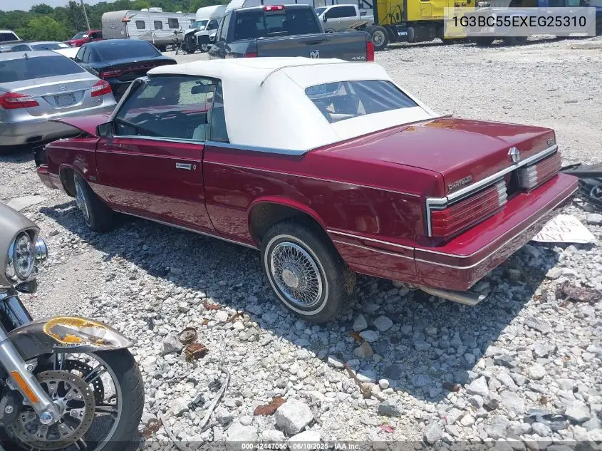 1984 Chrysler Lebaron VIN: 1G3BC55EXEG25310 Lot: 42447050