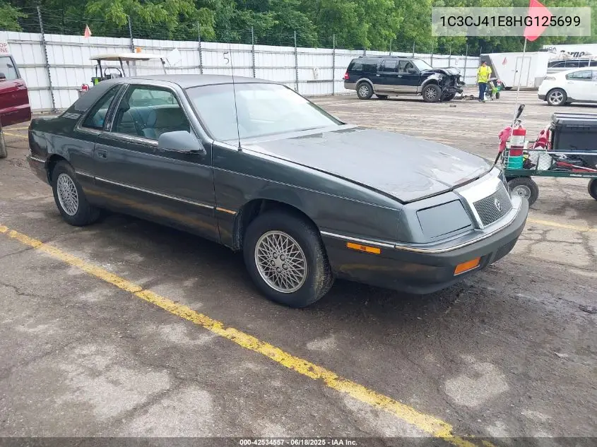1987 Chrysler Lebaron VIN: 1C3CJ41E8HG125699 Lot: 42534557