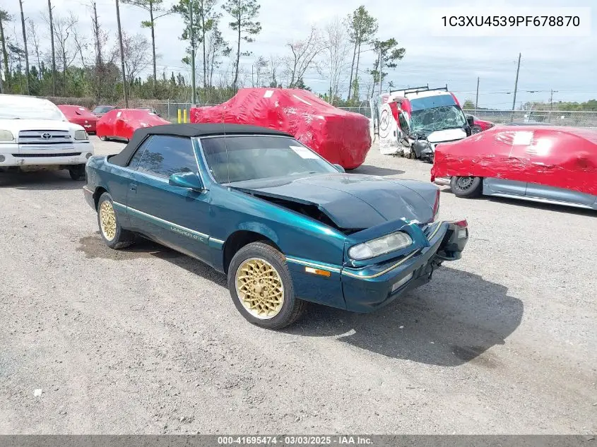 1993 Chrysler Lebaron VIN: 1C3XU4539PF678870 Lot: 41695474