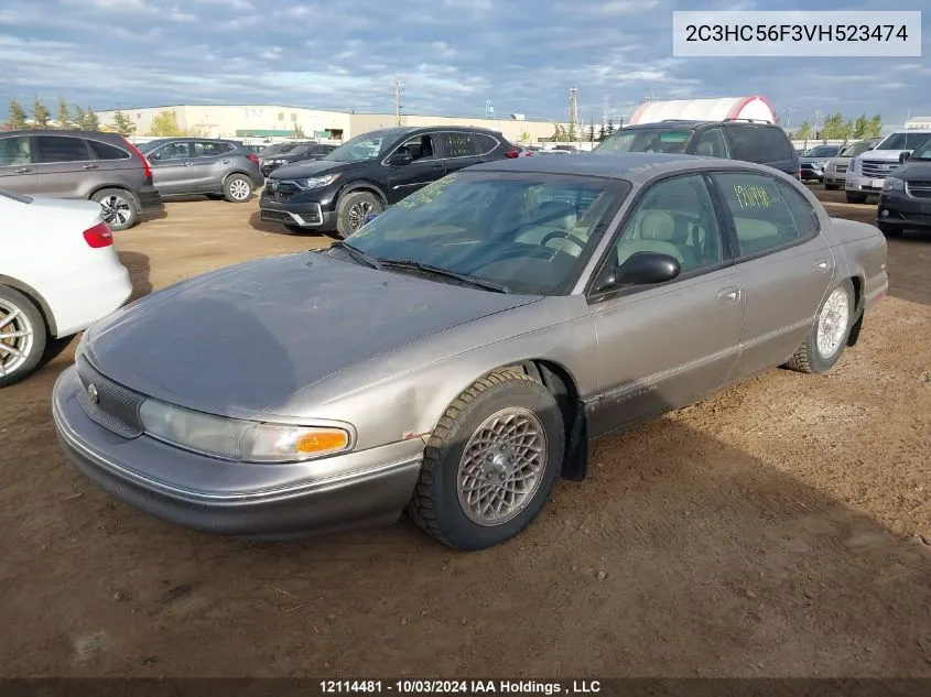 1997 Chrysler Lhs VIN: 2C3HC56F3VH523474 Lot: 12114481