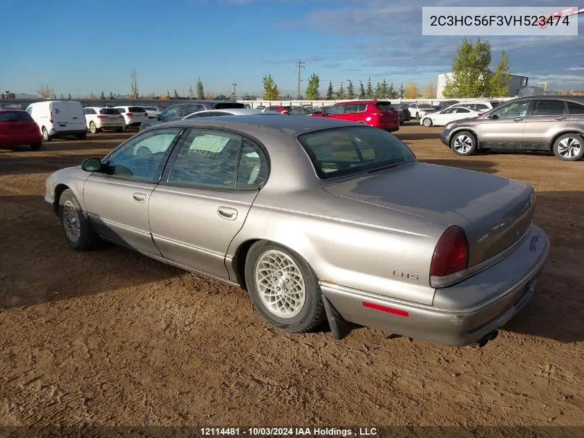 1997 Chrysler Lhs VIN: 2C3HC56F3VH523474 Lot: 12114481