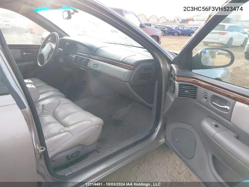 1997 Chrysler Lhs VIN: 2C3HC56F3VH523474 Lot: 12114481