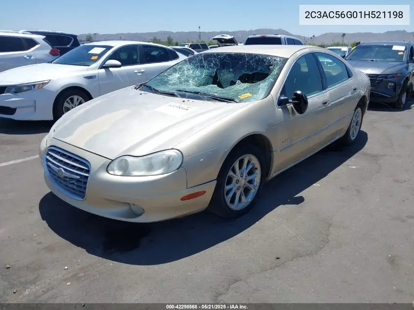 2001 Chrysler Lhs VIN: 2C3AC56G01H521198 Lot: 42298568
