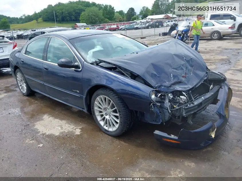 2001 Chrysler Lhs VIN: 2C3HC56G31H651734 Lot: 42546037