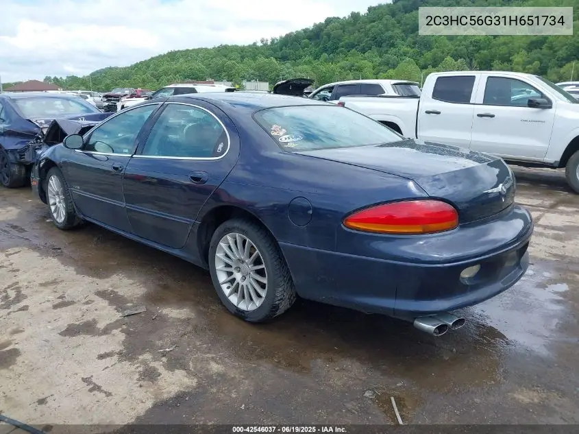 2001 Chrysler Lhs VIN: 2C3HC56G31H651734 Lot: 42546037